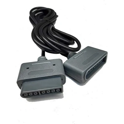 Imagen de Link e : Longitud del cable de extension 3m compatible con gamepad en la consola Super Nintendo, Famicom, SNES, Supernes