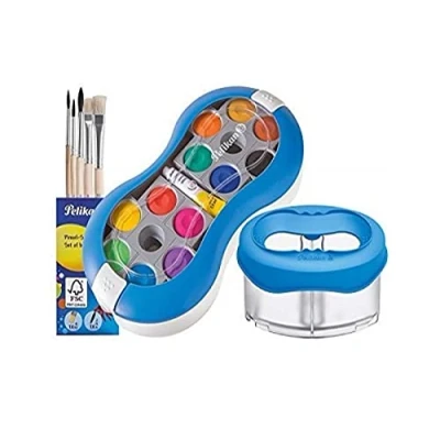Imagen de Pelikan Space+ 735 SP/12 Caja (12 Tubo Blanco Opaco), Color Azul, 8 Unidad (Paquete de 1)