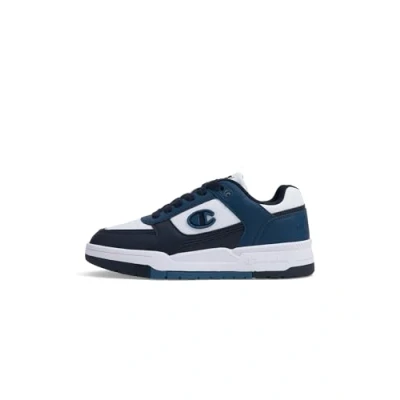 Imagen de Champion Rebound Heritage Unisex Zapatillas de baloncesto para niños, Talla: 36, Blue/white Zapatos