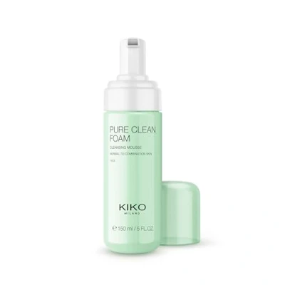 Imagen de KIKO Milano Pure Clean Foam, Mousse Limpiadora Y Purificante Para El Rostro