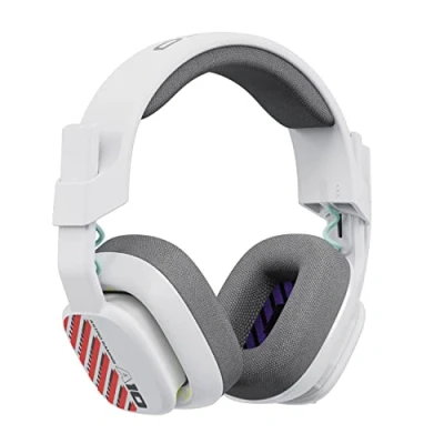 Imagen de ASTRO A10 Gaming Headset Gen 2 Auriculares con cable para juegos sobre la oreja micrófono abatible silenciar, controladores de 32 mm, compatibles PlayStation, PC, blanco