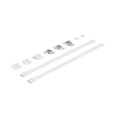 Imagen de Elgato Light Strip Connector Set Set, conector en T, esquinas, cables alargadores, compatible con
