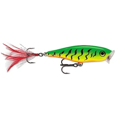 Imagen de Rapala Skitter Pop Material Cuerpo de Balsa Señuelo Pesca Agua Dulce, Unisex Adult, 90 mm (14 gr), 7.0 gr