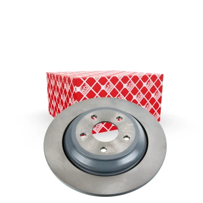 Imagen de FEBI BILSTEIN Disco de freno FORD: Focus 3, Mk4 Hatchback, Turnier Eje trasero 11mm 5Taladro(s) 108mm macizo revestido 171445 1936154
