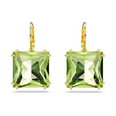 Imagen de Swarovski Mujeres Pendientes de gota Oro/Verde 5636564