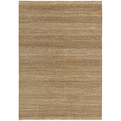 Imagen de HAMID Alfombra de Yute Giralda 100% Fibra Natural, Suave y Alta Resistencia, Tejida a Mano, Salón, Comedor, Dormitorio, Pasillo, Color Natural (230x160cm)