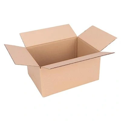 Imagen de verpacking 100 cajas plegables de envío DHL 300 x 215 140 mm, KK 30, 1 corrugado, cartón plegable, caja plegable cartón, envío, embalaje,