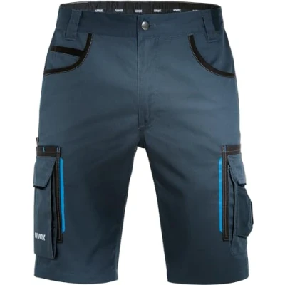 Imagen de Uvex Tune Up Pantalones Cortos de Trabajo Diseño Deporte con Multi Bolsillos, Azules