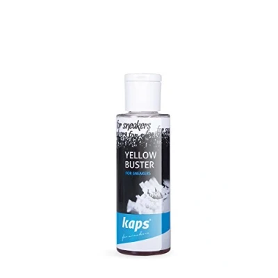 Imagen de Kaps Limpiador y Eliminador de Suelas Amarillas para Zapatillas Deporte Calzado Informal, Sneakers Yellow Buster, 100 ml