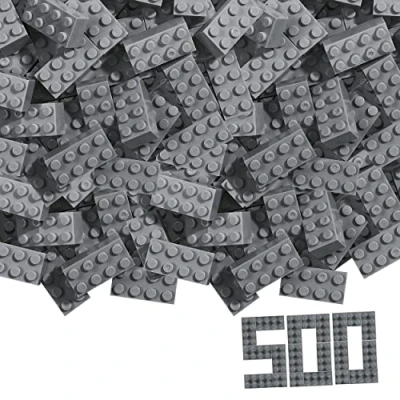Imagen de Blox 500 Bloques de construcción para niños a Partir 3 años, 8 Unidades, en Caja cartón,, Totalmente Compatible con Muchos Otros Fabricantes.