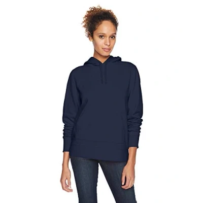 Imagen de Amazon Essentials Sudadera de Felpa Francesa con Capucha (Disponible en Tallas Grandes) Mujer, Azul Marino Mezcla, XXL