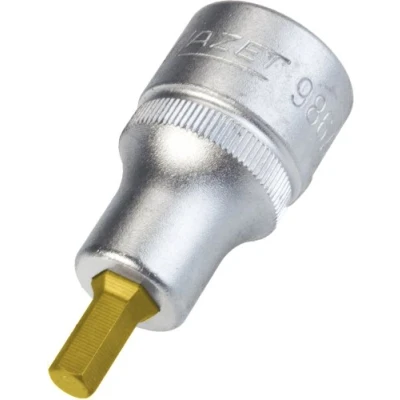 Imagen de HAZET 986A 7/32 Piezas insertables de llave cubo sup7/supsub32/sub Hexágono interior moleteado