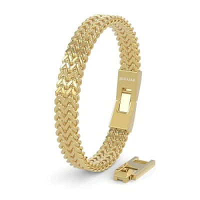 Imagen de SERASAR Accesorios Hombre Oro Pulsera Joyería Wrap