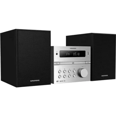 Imagen de GRUNDIG CMS 4200 BT Dab+ Micro HiFi System, Plata Negro, GHF1070