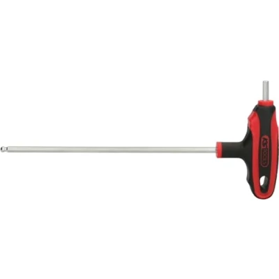 Imagen de KS Tools 151.8133 Llave Allen con cabeza de bola y mango en T, 4 mm