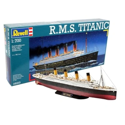 Imagen de Revell Other License Maqueta R.M.S. Titanic, Kit Modello, Escala 1:700 (5210) (05210), de 10 a 99 años