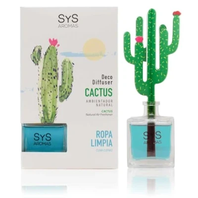 Imagen de Ambientador Difusor Cactus Ropa Limpia 90ml SYS Aromas