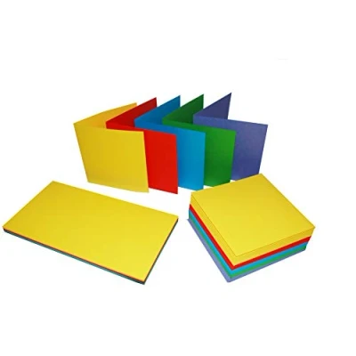 Imagen de Craft UK 2349 5X5 Tarjetas y sobres (50 unidades), color blanco
