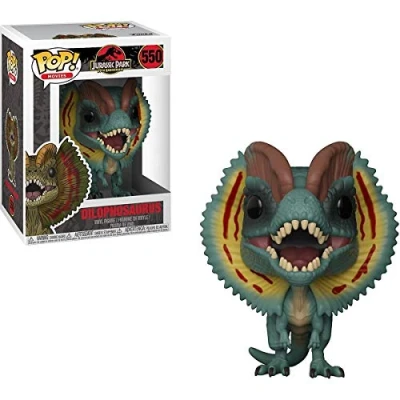 Imagen de Funko Pop! Movies: Jurassic Park Dilophosaurus 1/6 de Probabilidades Obtener la Rara Variante Chase Figura Vinilo Coleccionable Idea Regalo Mercancia Oficial Movies Fans