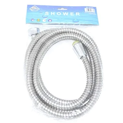 Imagen de Shine Tubo de Ducha Flexible Repuesto, Aspecto Cromado, tamaños 1,5 m/2 m/2,5 m