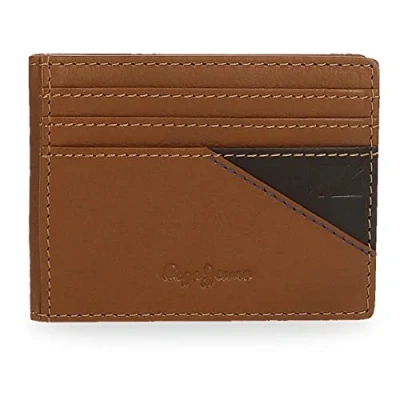 Imagen de Pepe Jeans Striking Tarjetero Beige 9,5x7,5 cms Piel