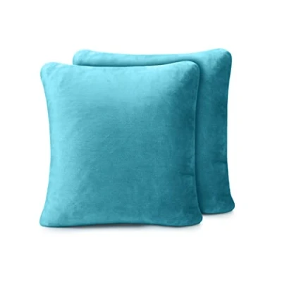Imagen de Amago Funda de Cojín, Set 2, Sensación Cachemira, 50 x cm Azul Petróleo