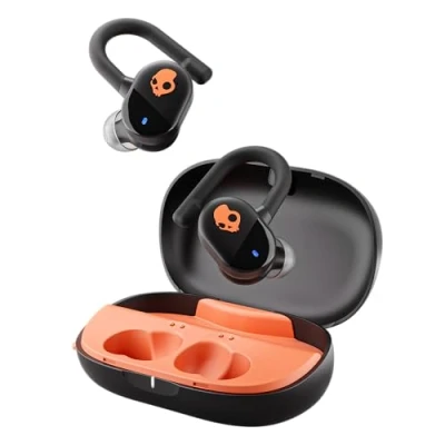Imagen de Skullcandy Push Play Active Auriculares In Ear Inalámbricos, 34 h de Autonomía, Modo Stay Aware, Micrófono, Compatibles con iPhone Android y Dispositivos Bluetooth. True Black/Orange