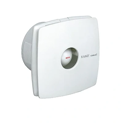Imagen de Cata Extractor de Baño Modelo X MART 15 Serie Estandar Sistema Extracción Perimetral y Central Eficiencia Energética B Color Blanco