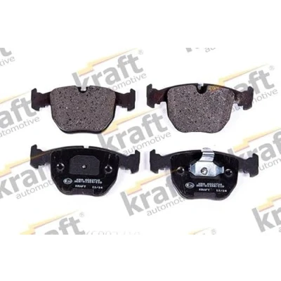 Imagen de KRAFT 6002710 Juego de pastillas freno preparado para indicador desgaste, excl. contacto avisador desgaste BMW: 5 Sedán, X3, X5
