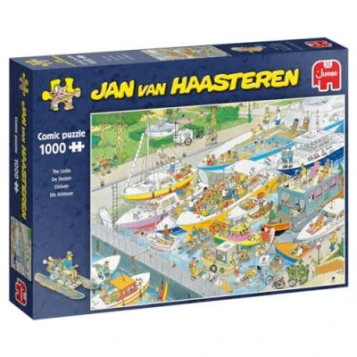 Imagen de Jumbo The Locks Puzle de 1000 Piezas, Multicolor (19067.0)