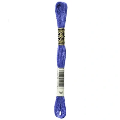 Imagen de DMC Hilo Mouliné®100% algodón Apto para todas las técnicas y todos los soportes, ideal punto de cruz Ovillos 8 m 6 hebras, disponible en 500 colores