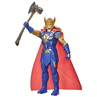Imagen de Marvel Studios&#039; Thor: Love and Thunder Stormbreaker Strike Thor, figura electrónica de 30 cm, niños a partir 4 años