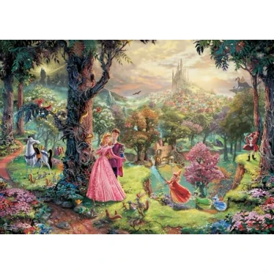 Imagen de Schmidt Spiele CGS_59474 Thomas Kinkade Disney Puzzle, Multicolor