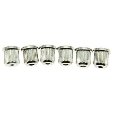 Imagen de Dopro Juego de 6 casquillos cuerda guitarra níquel 5/16 pulgadas para Telecaster estándar americano