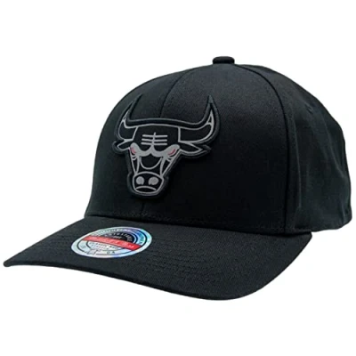Imagen de Mitchell &amp; Ness NBA Siege Snapback Chicago Bulls, color negro, Negro Classic Red, Talla única