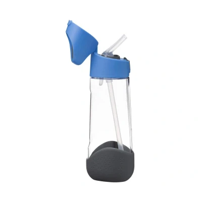 Imagen de Botella de Tritán con Pajita 600 ml Blue Slate