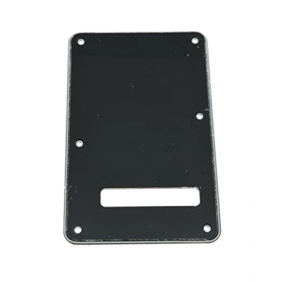 Imagen de KAISH ST/Strat Style Placa trasera de guitarra estándar ST trémolo para Stratocaster Estados Unidos, color negro, 3 capas