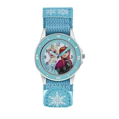 Imagen de Frozen Reloj Analógico para Niñas de Cuarzo con Correa en Tela FZN5014