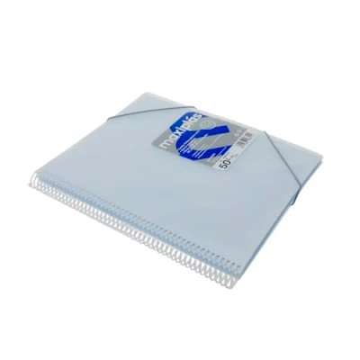 Imagen de Grafoplas CARPETA 50 FUNDAS MAXIPLAS TRANS NATURAL