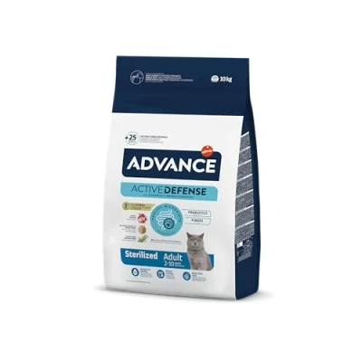 Imagen de Advance Cat Adult Sterilized, Pienso para Gatos Adultos Esterilizados con Pavo, 10kg