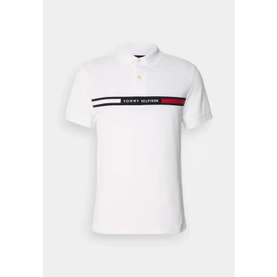 Imagen de Tommy Hilfiger Chest Insert Polo, Hombre, Talla: XS, White