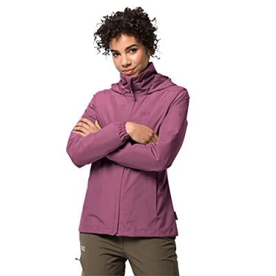 Imagen de Jack Wolfskin Chaqueta Stormy Point W, Cuarzo Morado, S para Mujer