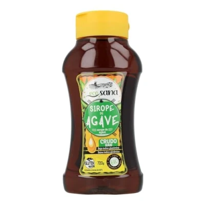 Imagen de ECOSANA SIROPE DE AGAVE CRUDO CERTIFICADO BIO by DRASANVI Edulcorante NATURAL con BAJO ÍNDICE GLUCÉMICO VEGANO SIN GLUTEN 500ml