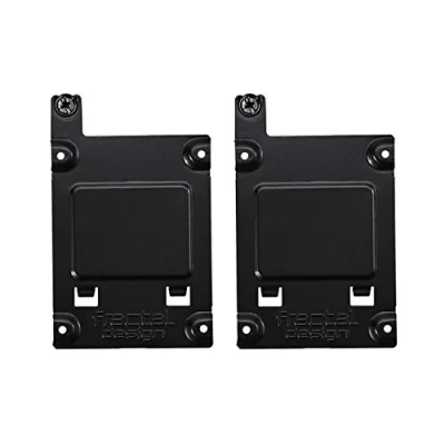 Imagen de Fractal Design SSD Bracket Kit Accessory, Type A, 2,5&quot;, Thumbscrew, Black (2,Pack)