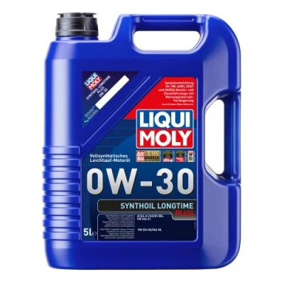 Imagen de Liqui Moly Synthoil Longtime Plus 0W 30 5L Aceite de motor 1151 VOLKSWAGEN: Golf 4, 5, Polo IV Hatchback, AUDI: A3 A4 B6 Berlina