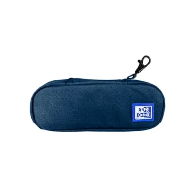 Imagen de Oxford B Hook, Estuche Escolar con Goma Elástica, Material Reciclado RPET, Color Azul Marino