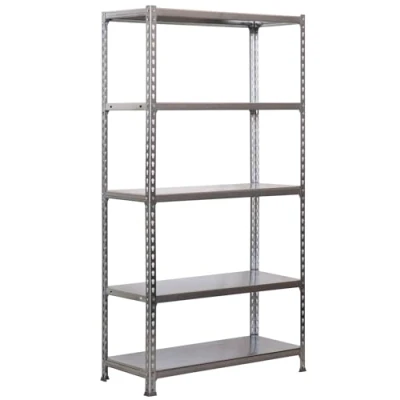 Imagen de Simon Rack Estanteria Metalica, 2000x1000x300 mm, 5 Baldas de Metal, 180 kg Punto Flexión, Estanterias Almacenaje, Galvanizado Simonclick