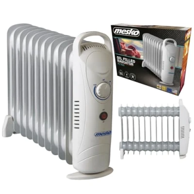 Imagen de Mesko MS7806 Radiador de Aceite 11 elementos, 1200W