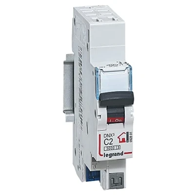 Imagen de Legrand LEG92891 Disyuntor dnx3, 1p n 4500 una (1 módulo c2