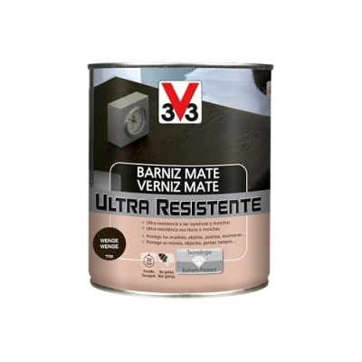 Imagen de BARNIZ INTERIOR ULTRA RESISTENTE MATE 750ML WENGUÉ
